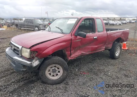 1998 Toyota Tacoma Base V6 from USA, damaged, VIN 4TAWN72N3WZ007750